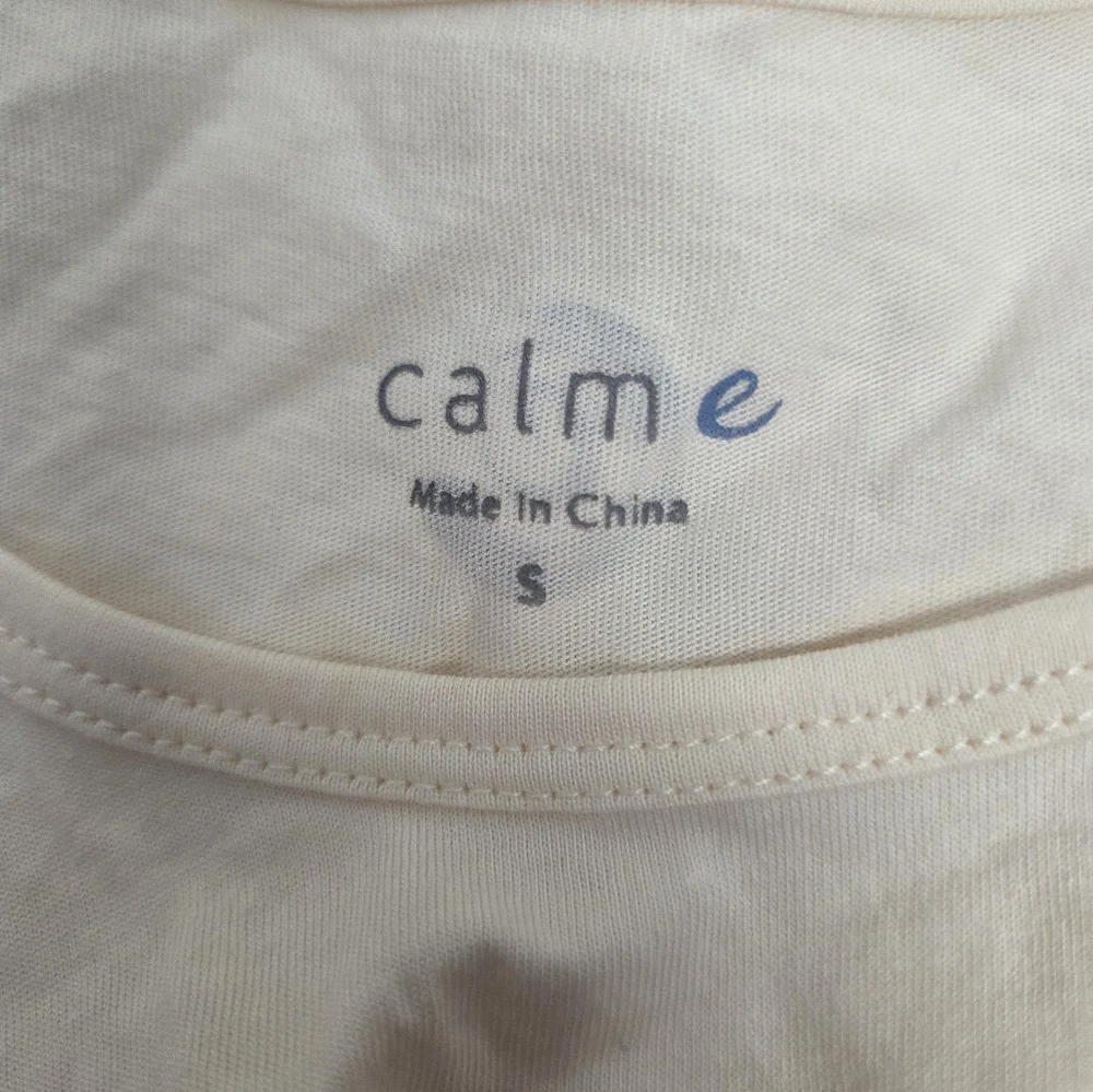 Johnny Was Cream Calme Scoop Neck Tank Top Size S - Picture 3 of 4